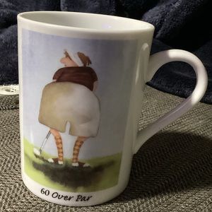 Erika Oller 60 Over Par Coffee Cup Mug Woman Girl Golf Golfer